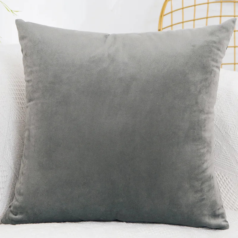 Velvet Throw Pillow Cover