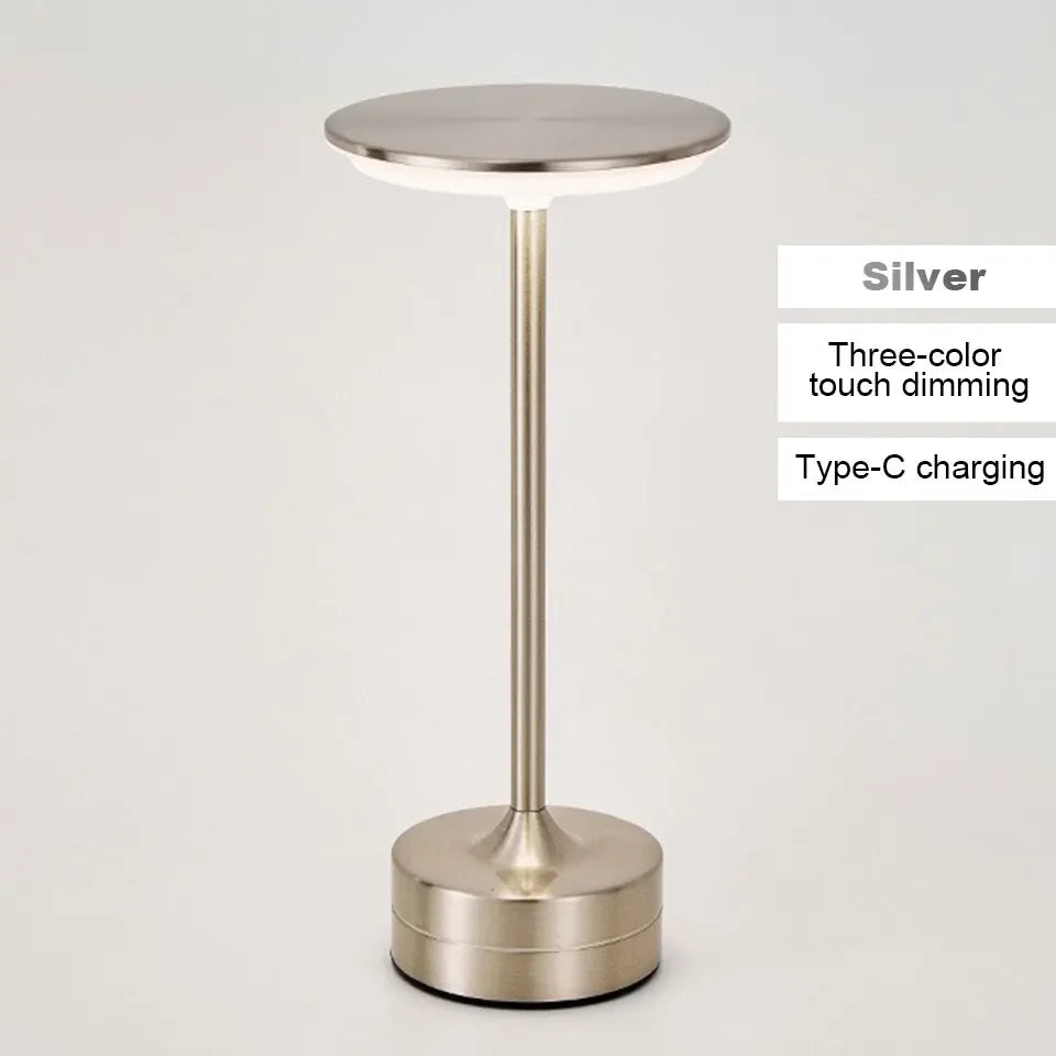Wireless LED Table Lamp with Touch Sensor