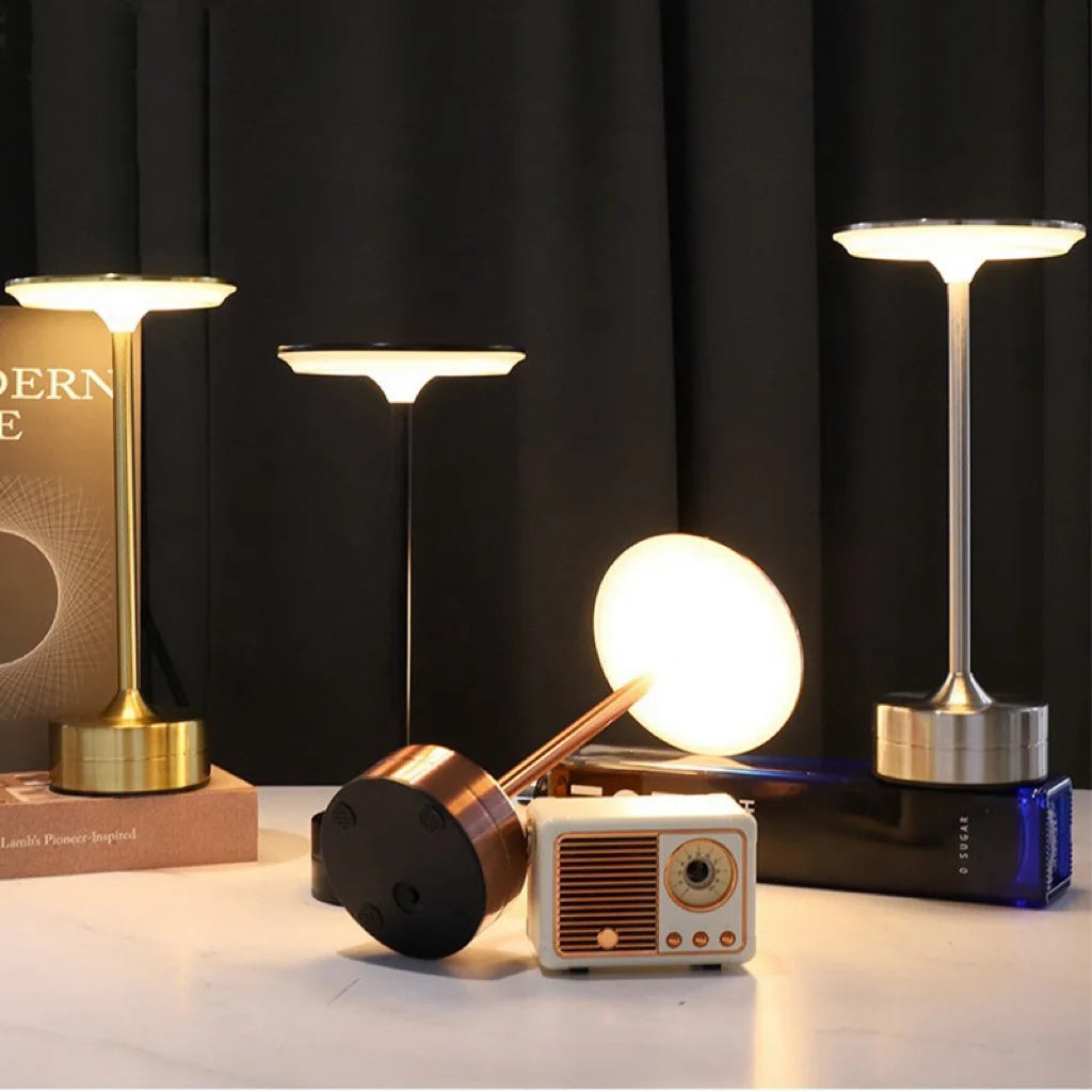 Wireless LED Table Lamp with Touch Sensor