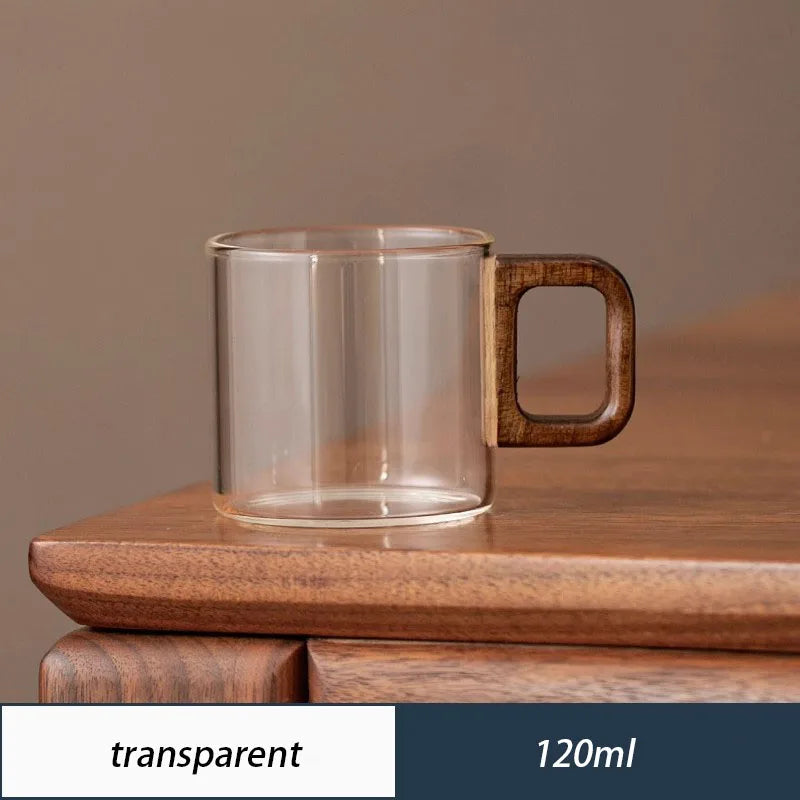 Large-Capacity Borosilicate Glass Drinking Cup – Single-Layer