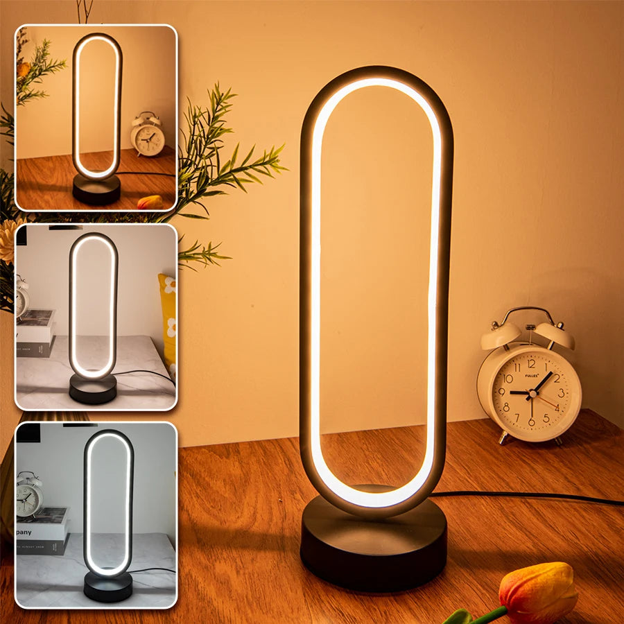 Spiral LED Night Light (3-Color Dimmable)
