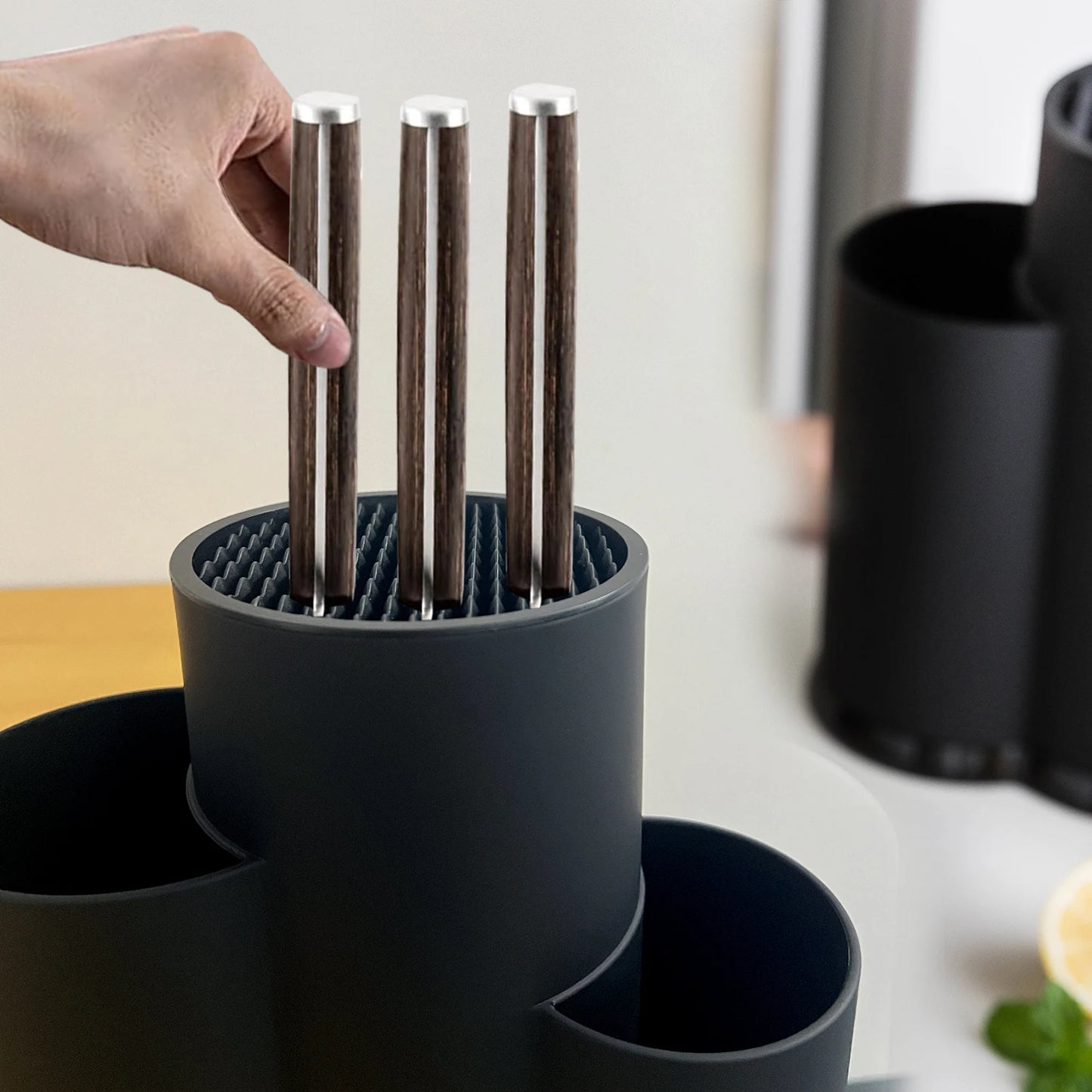 Multi-Purpose Knife & Utensil Storage Cylinder