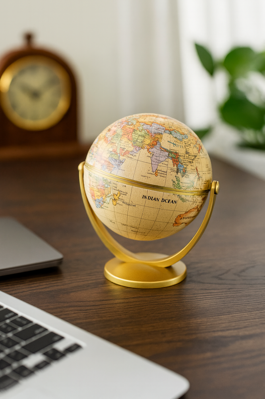 360° Rotating Desktop Globe