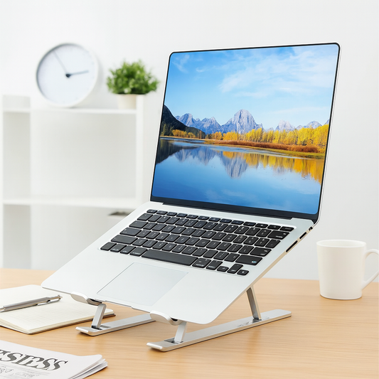 6-Level Adjustable Aluminum Laptop Stand