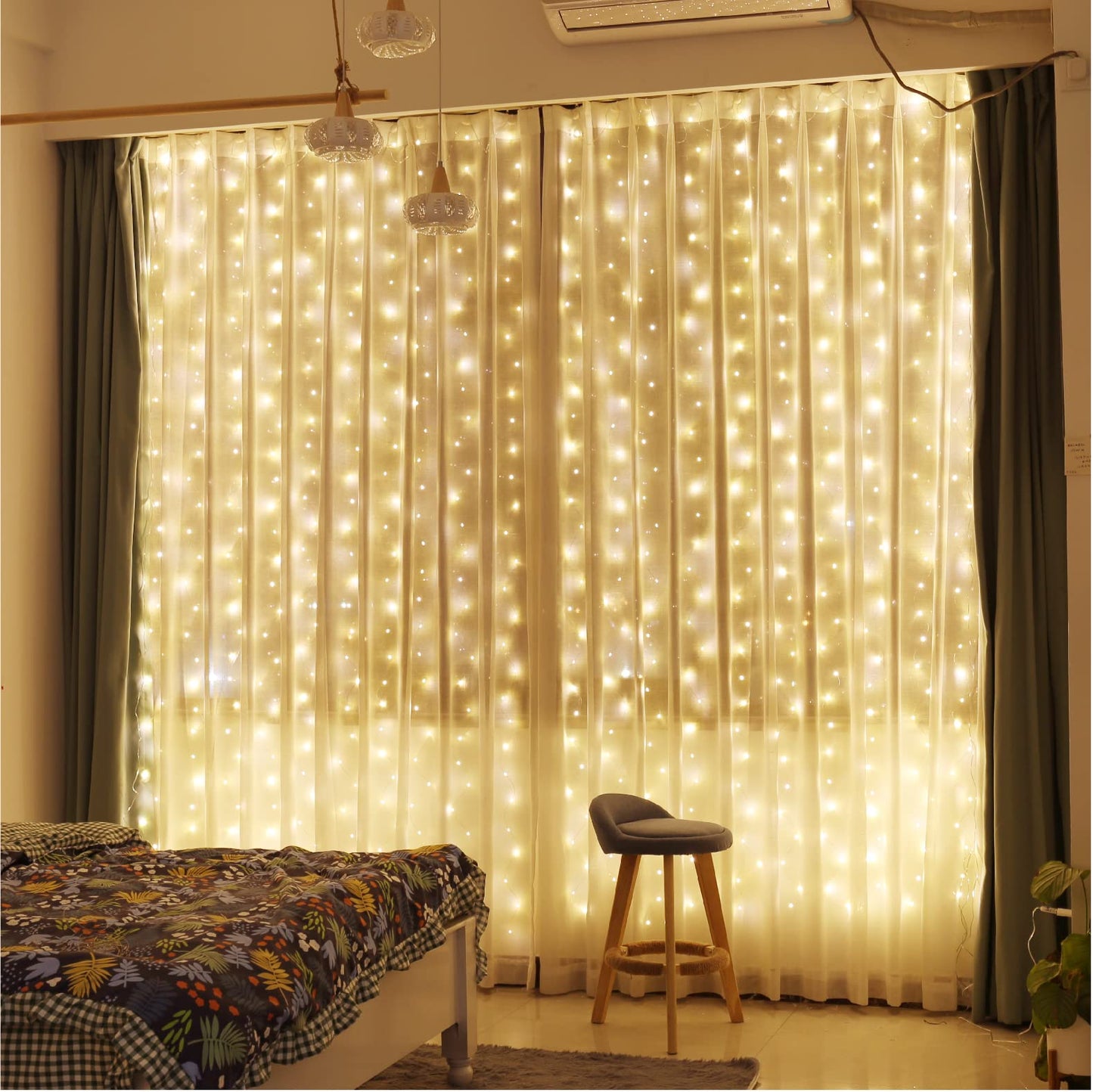 LED Curtain Fairy Lights with Remote Control — Transform Any Space Into Magic