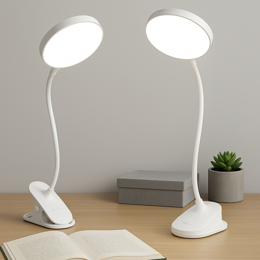 Foldable LED Clamp Desk Lamp