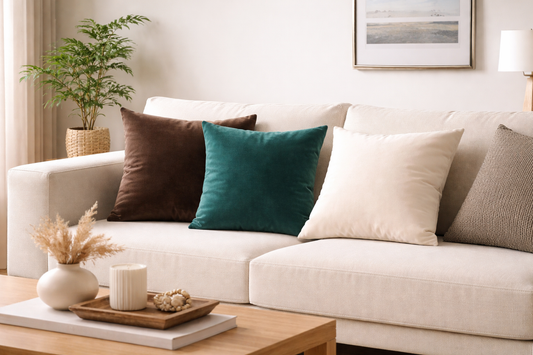 Velvet Decorative Throw Pillow Cover – Soft & Elegant Accent Cushion