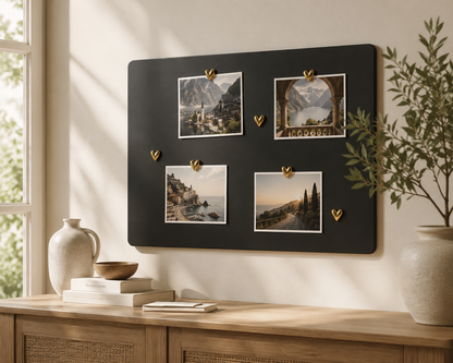 Magneti da Frigorifero a Cuore – Set Decorativo da 12 Pezzi