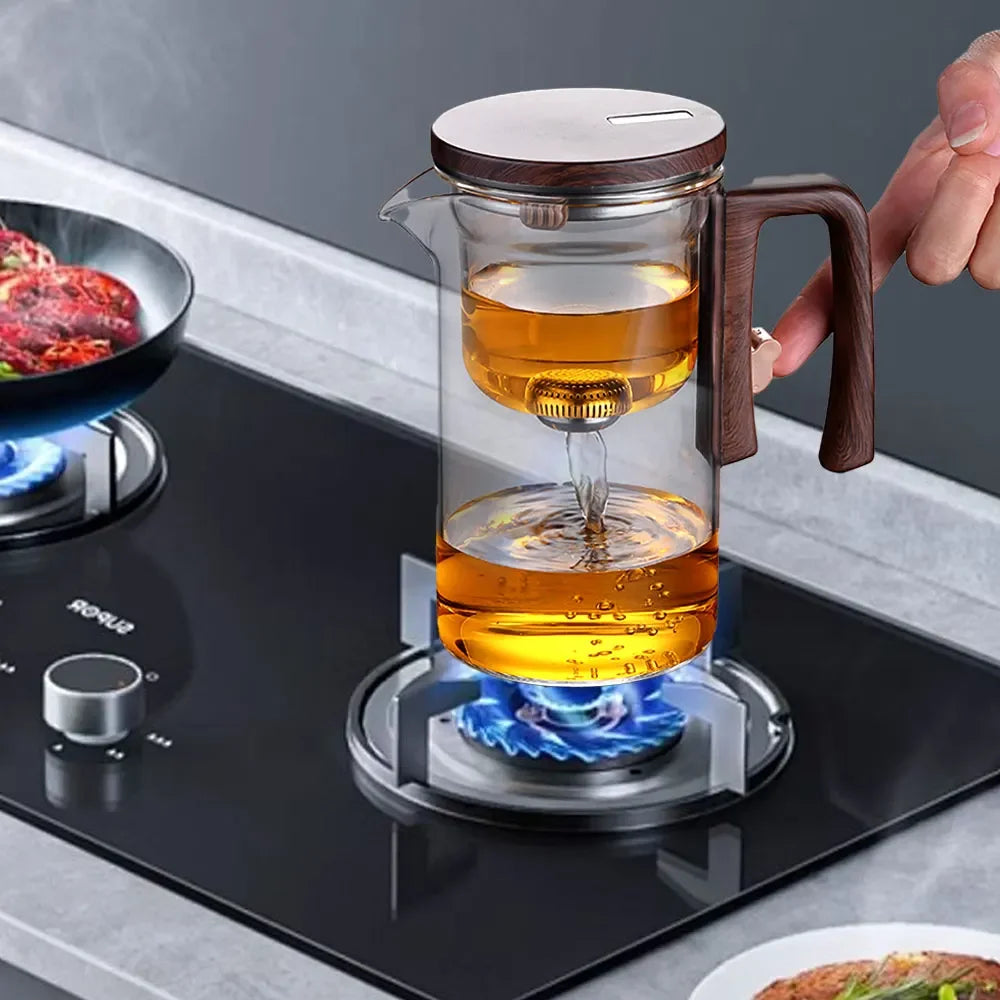 Enchanti 520 ml Magnetic Glass Teapot (Water-Separation Design)