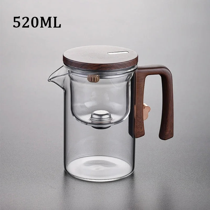 Enchanti 520 ml Magnetic Glass Teapot (Water-Separation Design)