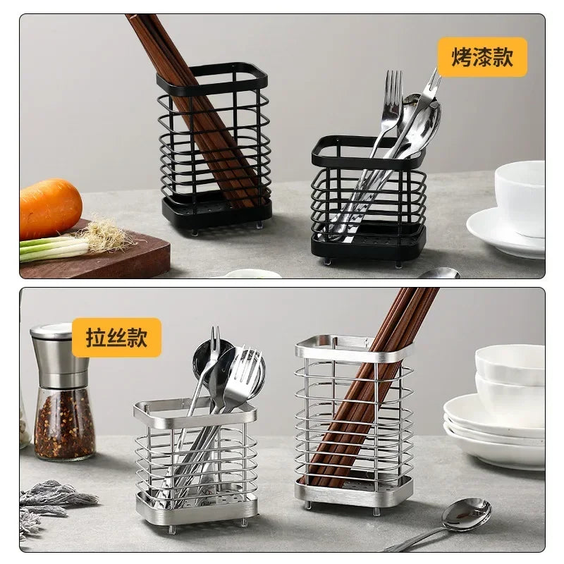Kitchen Cutlery and Utensil Drainer