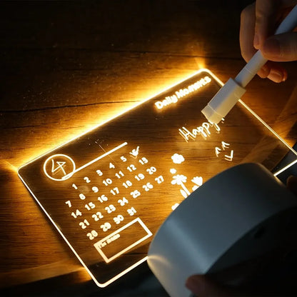 LED Acrylic Message & Drawing Board