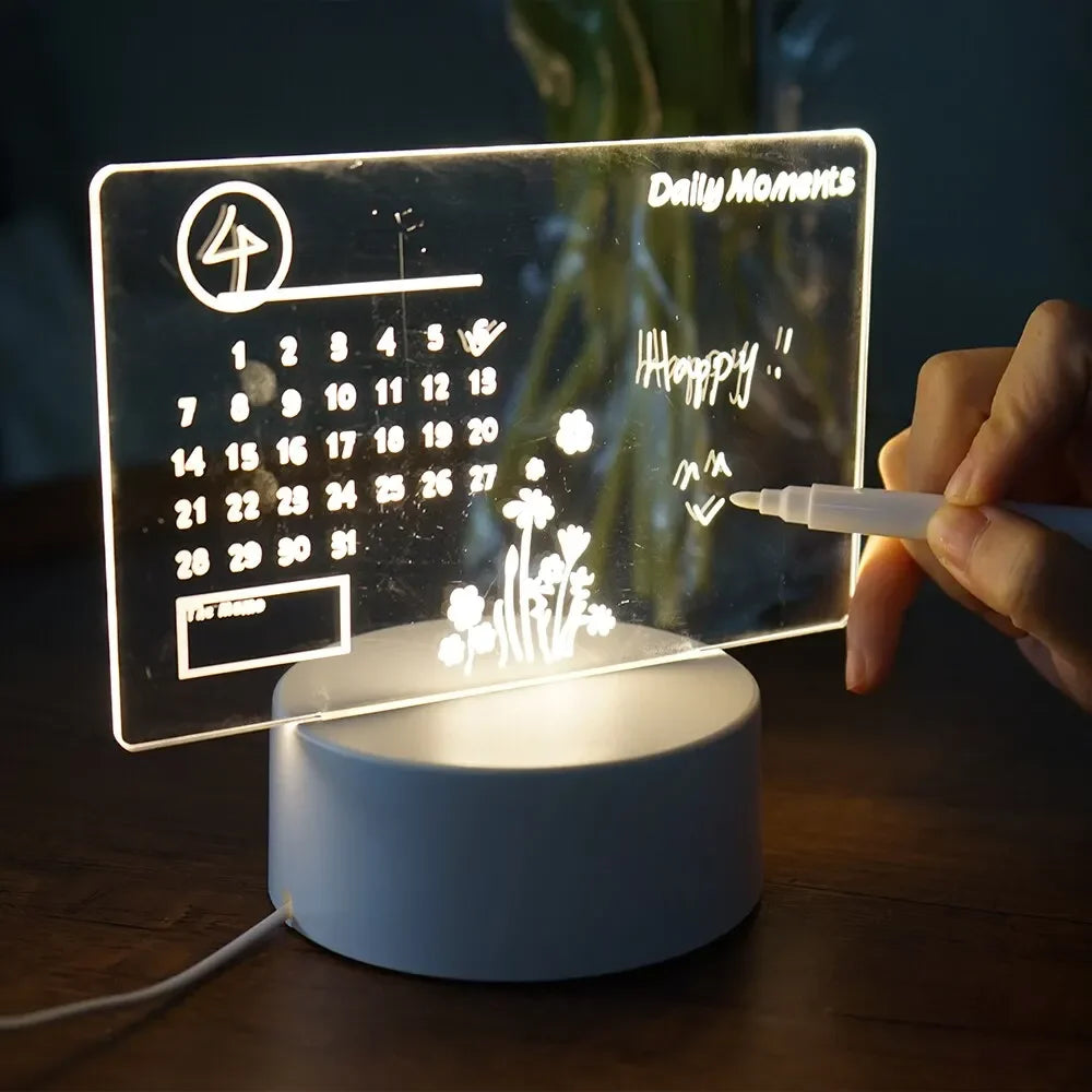 LED Acrylic Message & Drawing Board