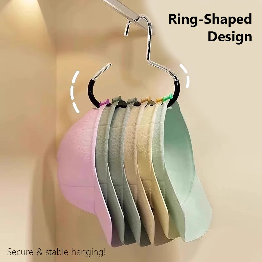 Cap & Accessory Heavy-Duty Hook Organizer