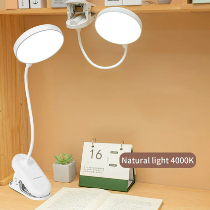 Foldable LED Clamp Desk Lamp
