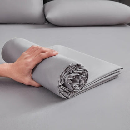 Wostar Summer 3-Piece Pure Cotton Flat Sheet Set