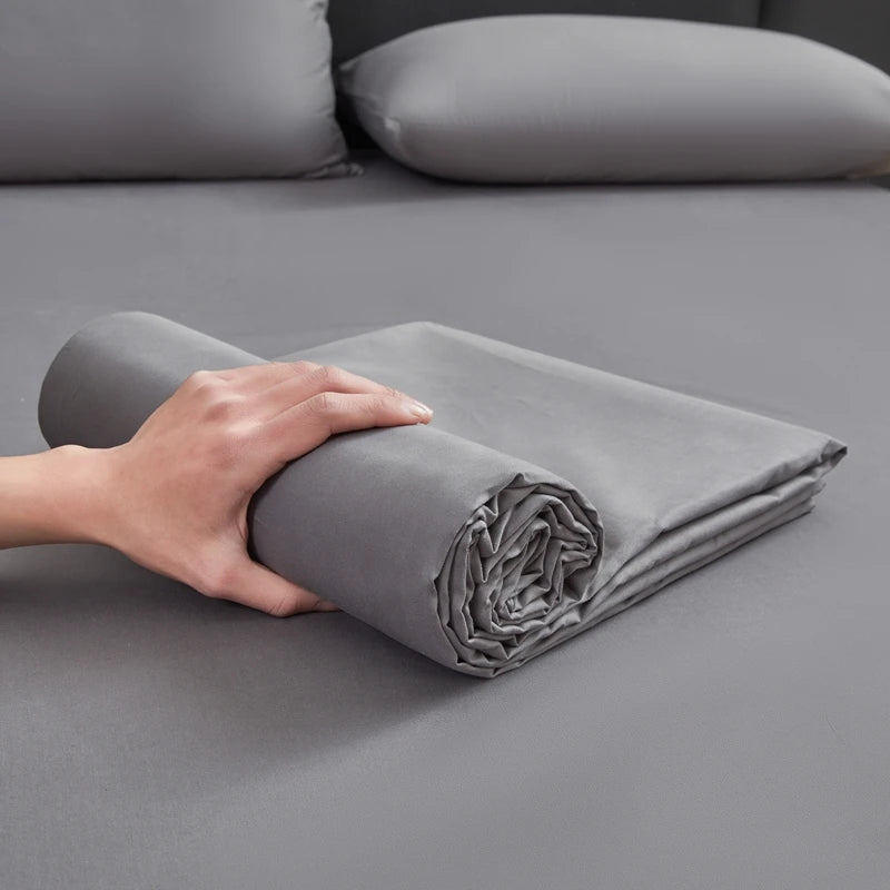 Wostar Summer 3-Piece Pure Cotton Flat Sheet Set