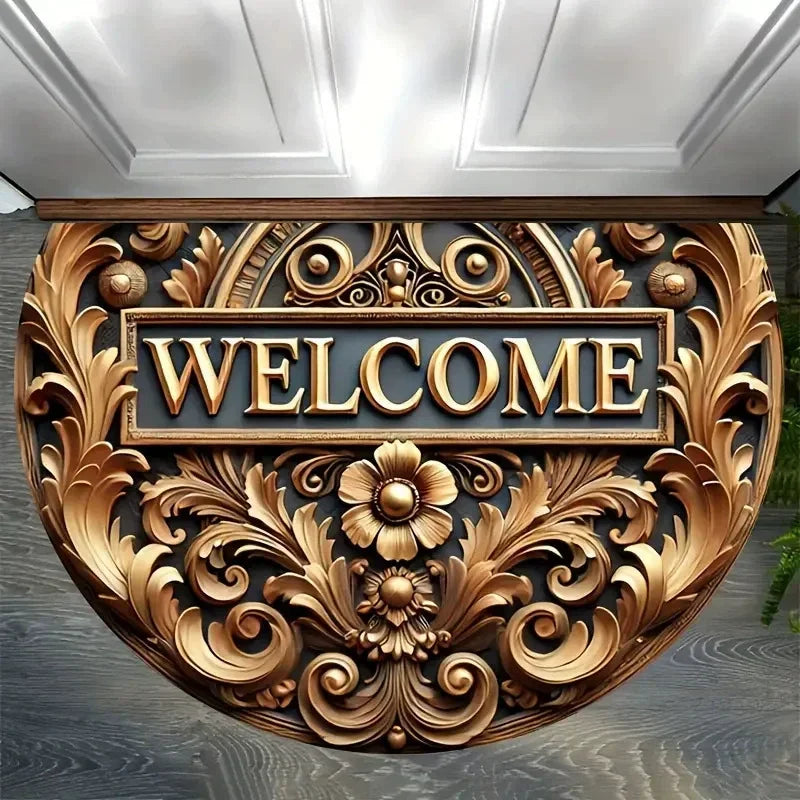 Decorative Entrance Pile Carpet Mat