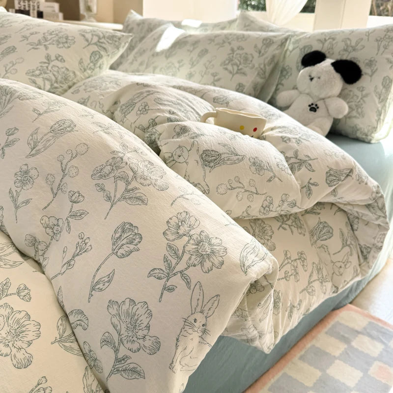 Korean Bow Bedding Set (2025 Edition)