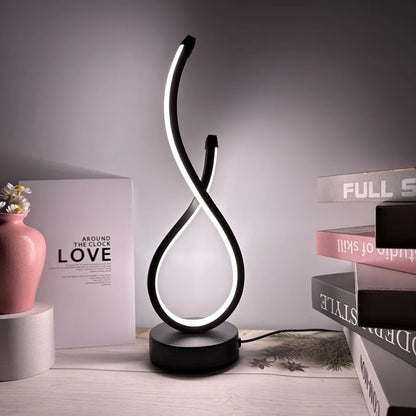 Spiral LED Night Light (3-Color Dimmable)
