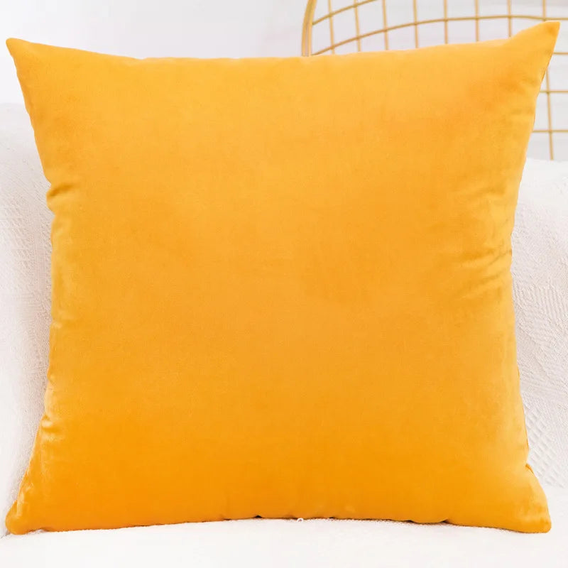 Velvet Throw Pillow Cover