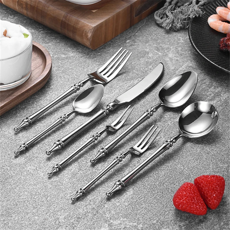 Slim Elegance 304 Stainless Steel Flatware Set