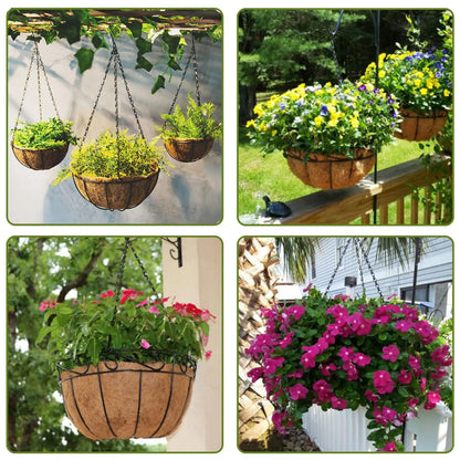 40 cm Imitation Rattan Hanging Basket