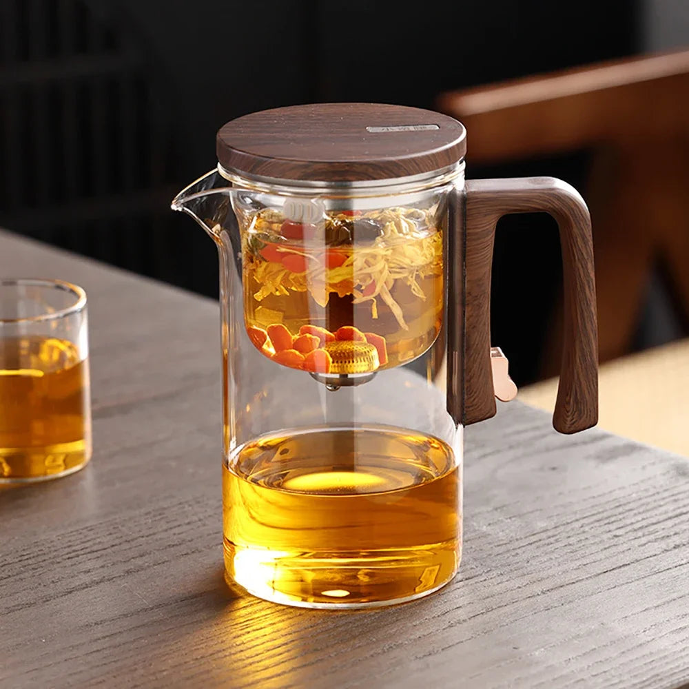 Enchanti 520 ml Magnetic Glass Teapot (Water-Separation Design)