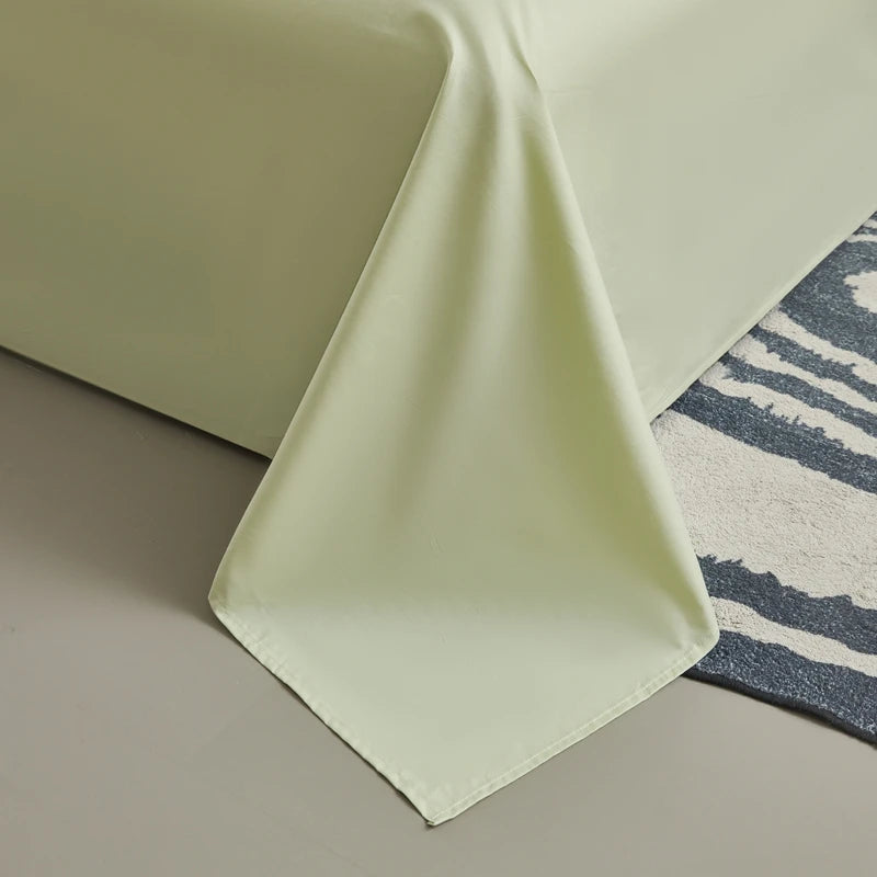 Wostar Summer 3-Piece Pure Cotton Flat Sheet Set