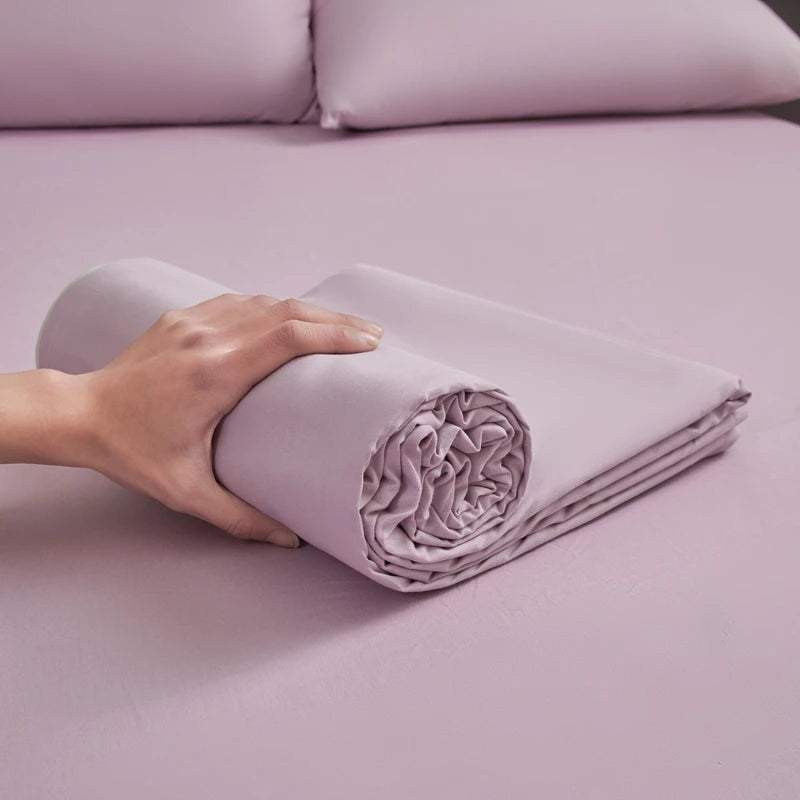 Wostar Summer 3-Piece Pure Cotton Flat Sheet Set