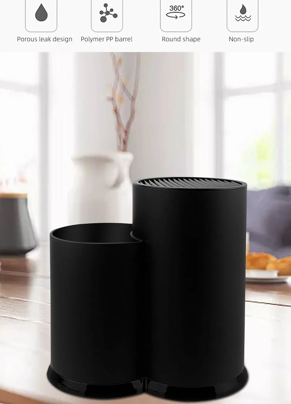 Multi-Purpose Knife & Utensil Storage Cylinder