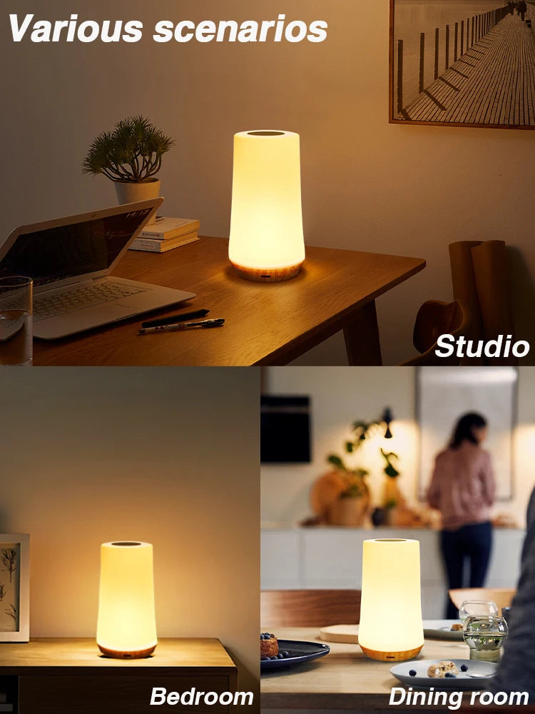 LED Night Light – 13 Color Changing, Touch & Remote Control