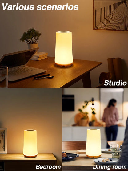 LED Night Light – 13 Color Changing, Touch & Remote Control