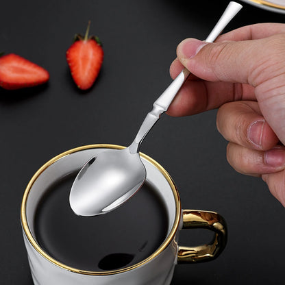 Classic Silver 24-Piece Stainless Steel Cutlery Set