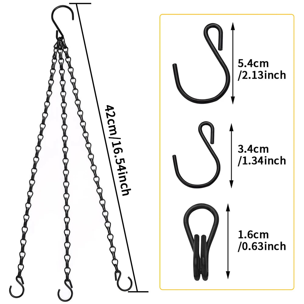 40 cm Imitation Rattan Hanging Basket