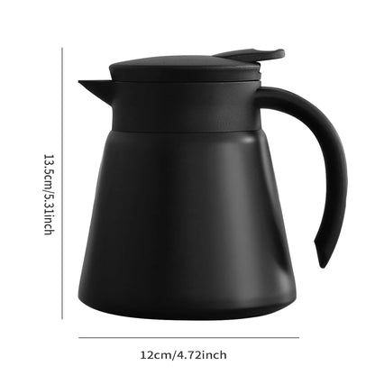 Minimal Thermal Coffee Carafe – 600ml | Elegant Heat Retention