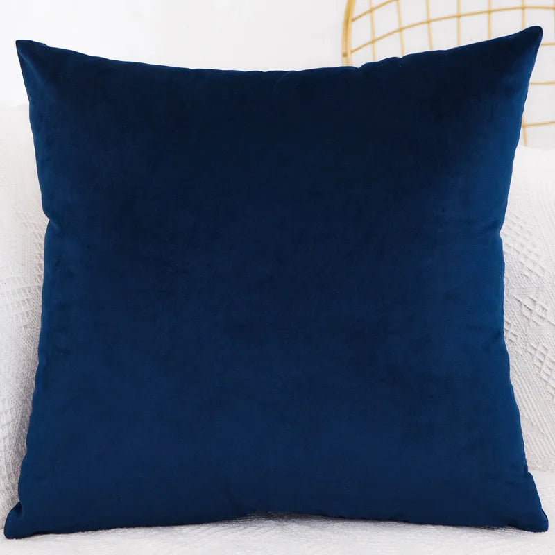 Velvet Throw Pillow Cover