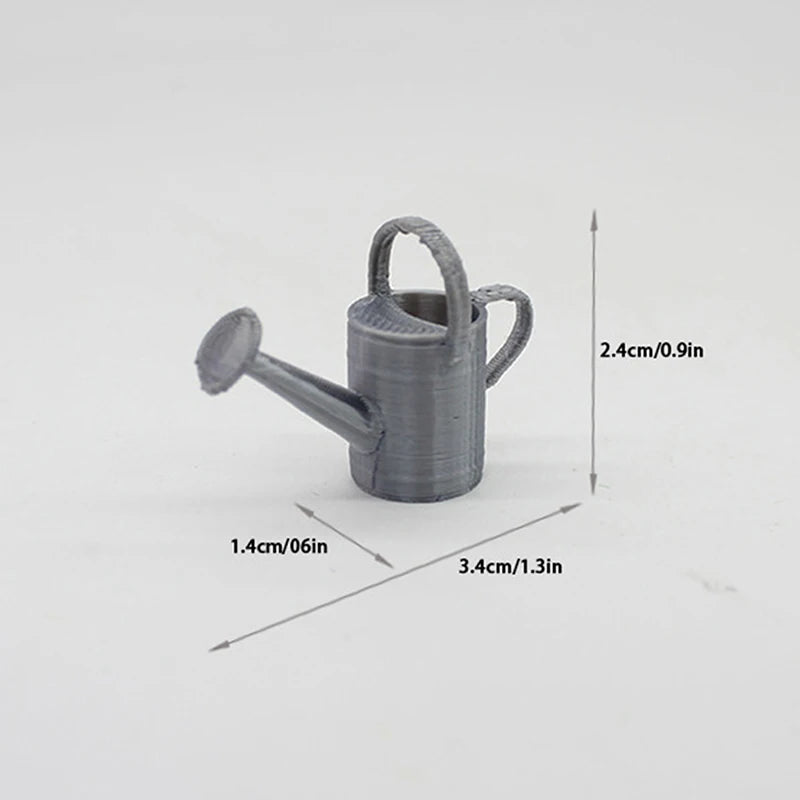 Retro Mini Coffee Pot Alloy Flower Vase