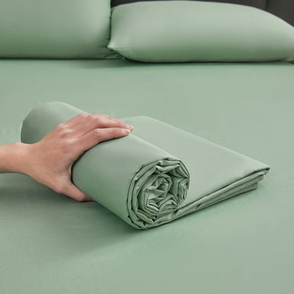 Wostar Summer 3-Piece Pure Cotton Flat Sheet Set