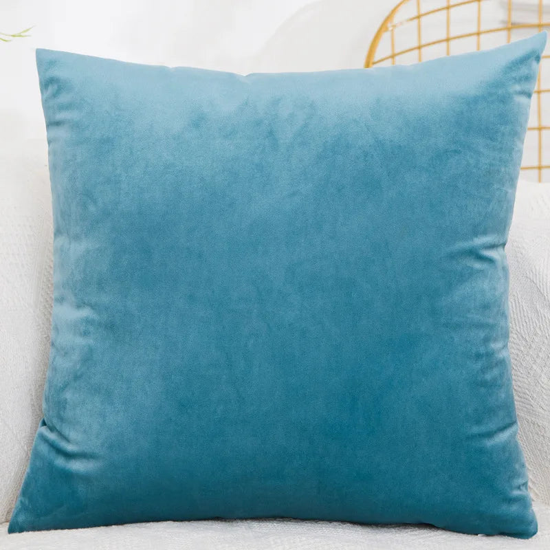 Velvet Throw Pillow Cover
