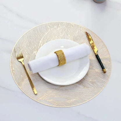 Light Luxury PVC Placemat Set