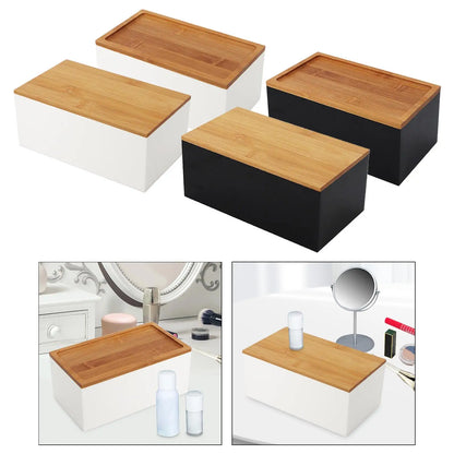 Compact Acrylic Cosmetic & Lipstick Organizer Box