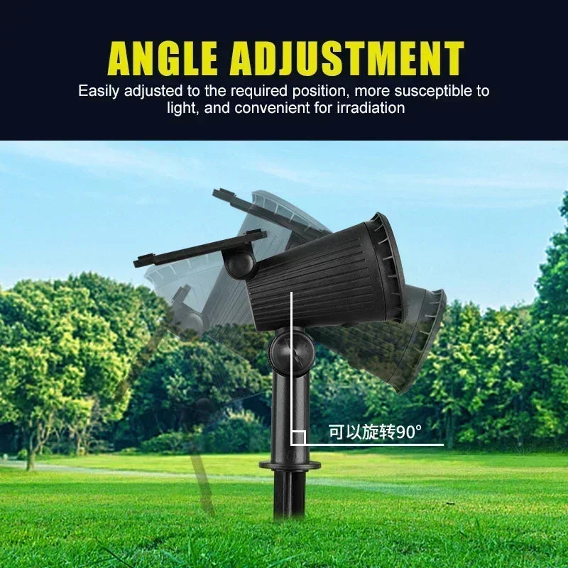 Solar 9-LED Pathway Light