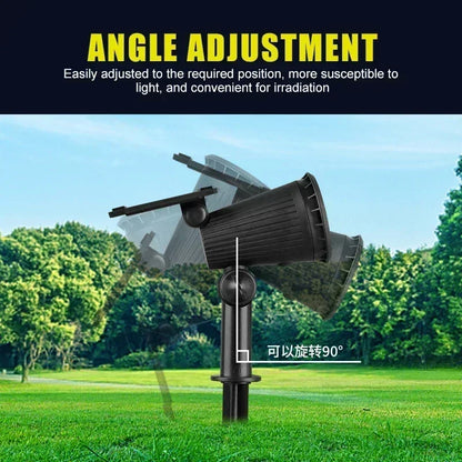 Solar 9-LED Pathway Light