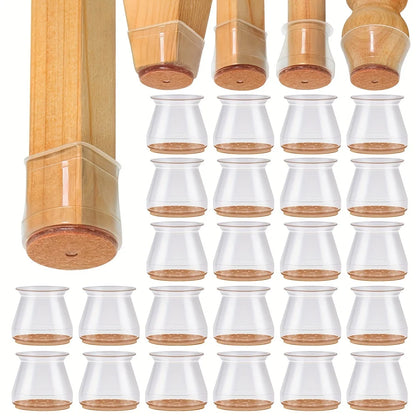 Silicone Chair Leg Protectors (24 pcs)