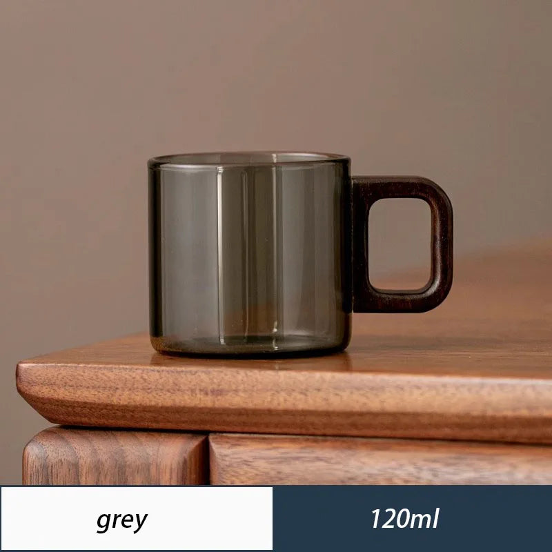 Large-Capacity Borosilicate Glass Drinking Cup – Single-Layer