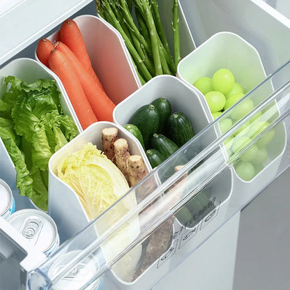 Inclined-Top Food & Sundries Storage Box Organizer