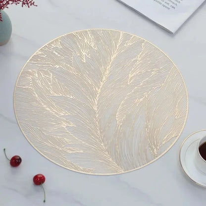 Light Luxury PVC Placemat Set