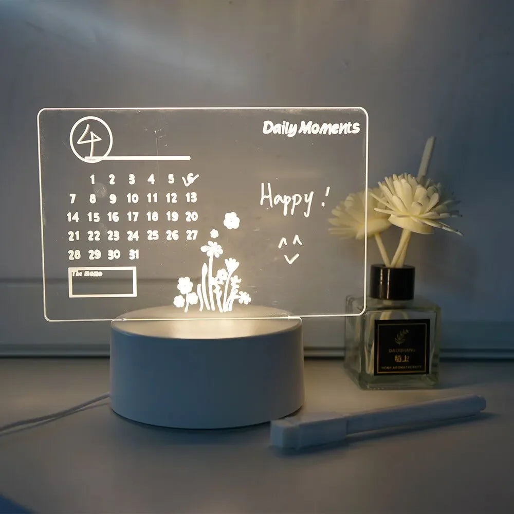 LED Acrylic Message & Drawing Board
