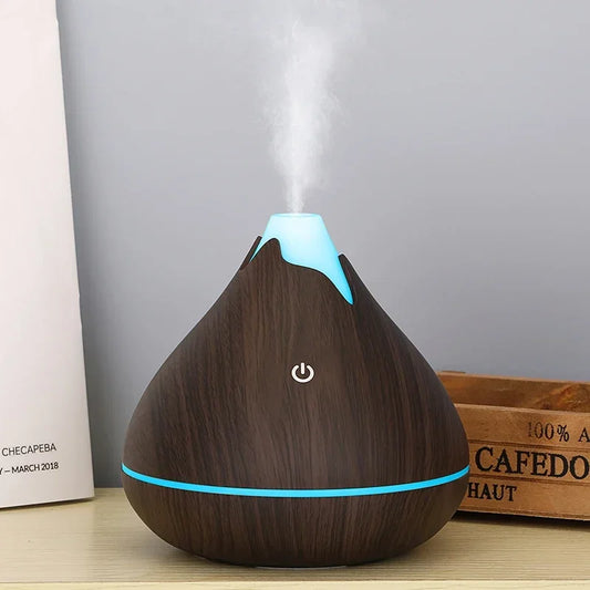 350 ml Wood-Grain Aroma Diffuser